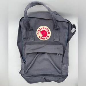 Fjallraven Kanken Mini Grey Outdoor Classic Backpack Bag Stain sold out New